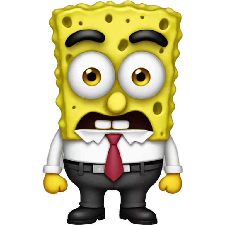 gangster spongebob emoji