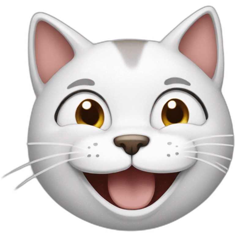 cat laugh emoji