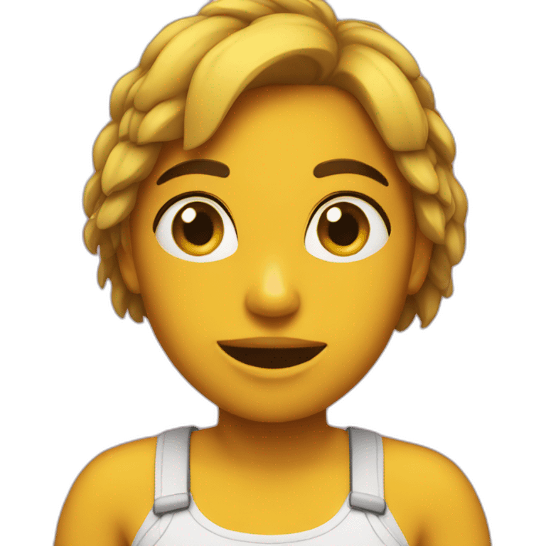 Chica emoji