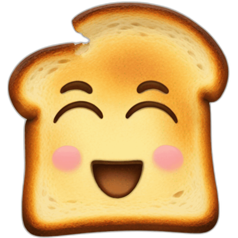 toast burned out emoji