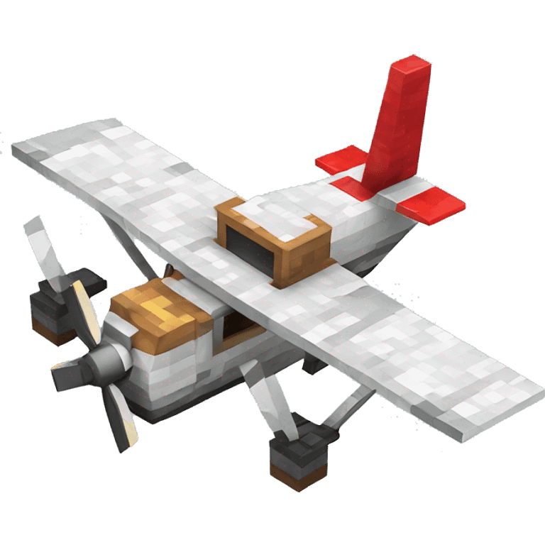 Minecraft plane emoji