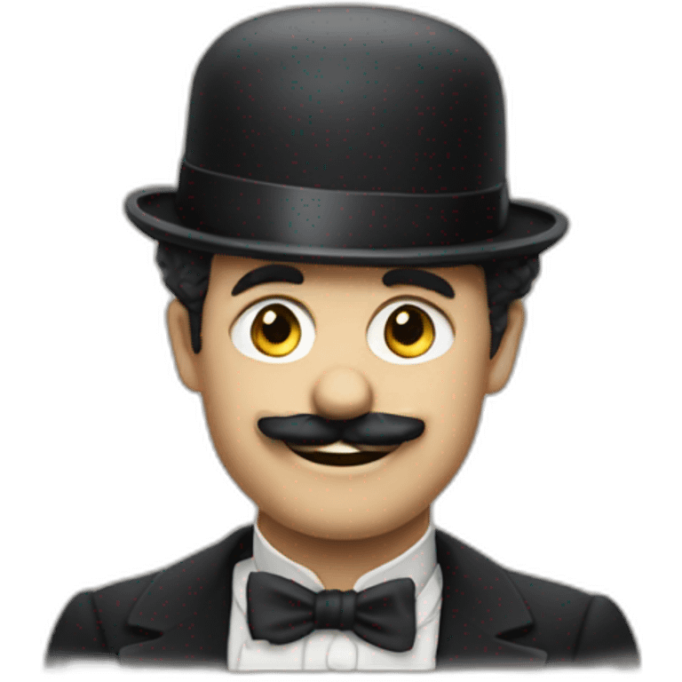 chaplin sans chapeau emoji