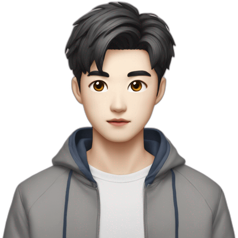 Leedo qui embrasse cha eun woo emoji