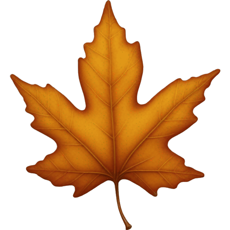 fall leaf emoji