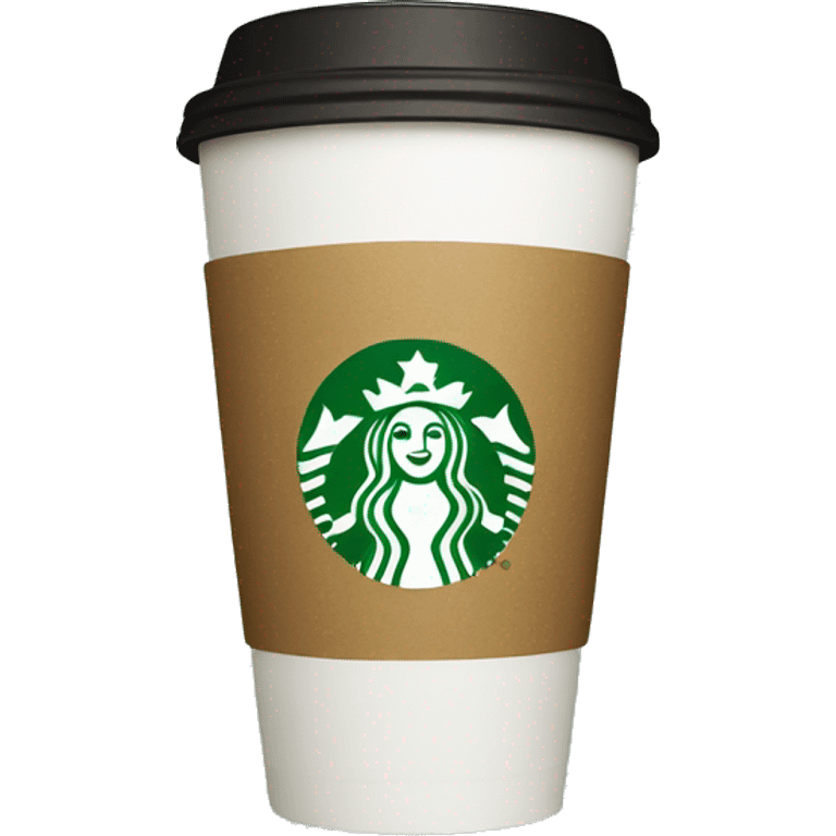 Starbucks cup emoji