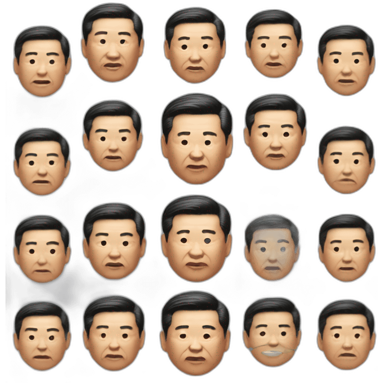 Xi Jinping COVID virus emoji