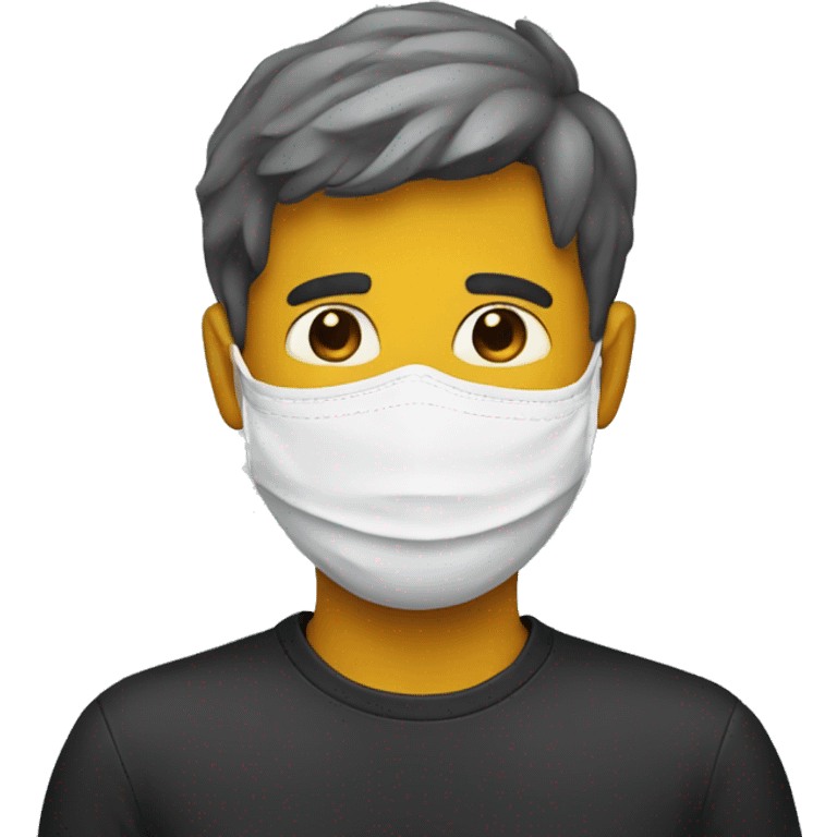 guy with a mask emoji