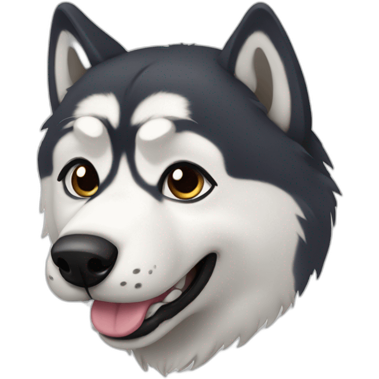 Husky emoji