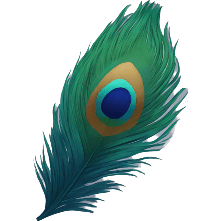 peacock feather emoji