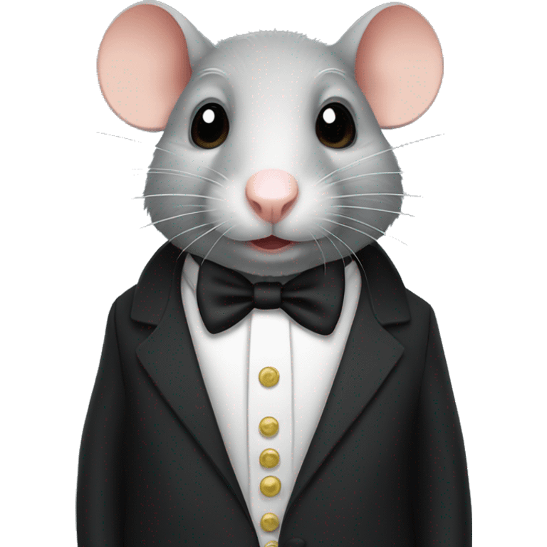 Rat in tuxedo  emoji