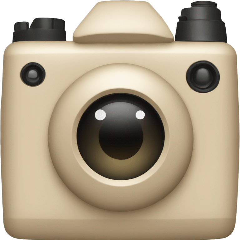 Camera beige emoji