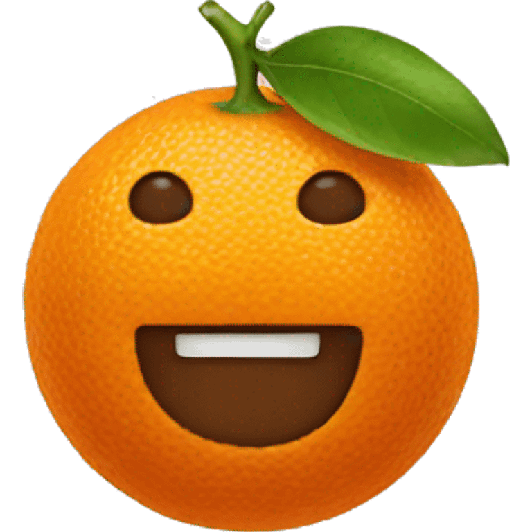 orange emoji