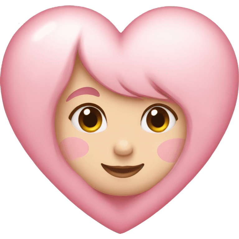 baby pink heart emoji