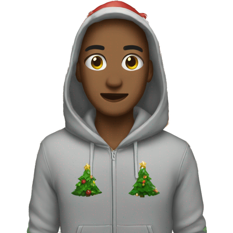 Christmas hoodie  emoji