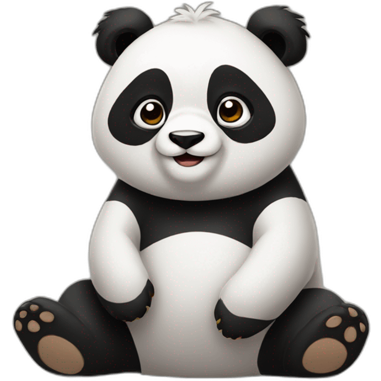 panda moine wow emoji