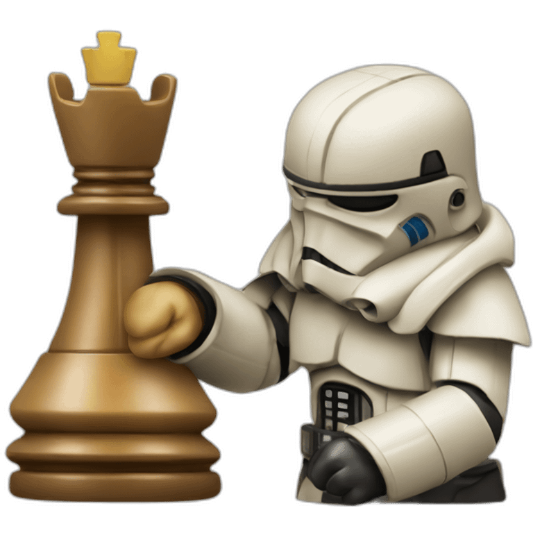 star wars chess figure emoji