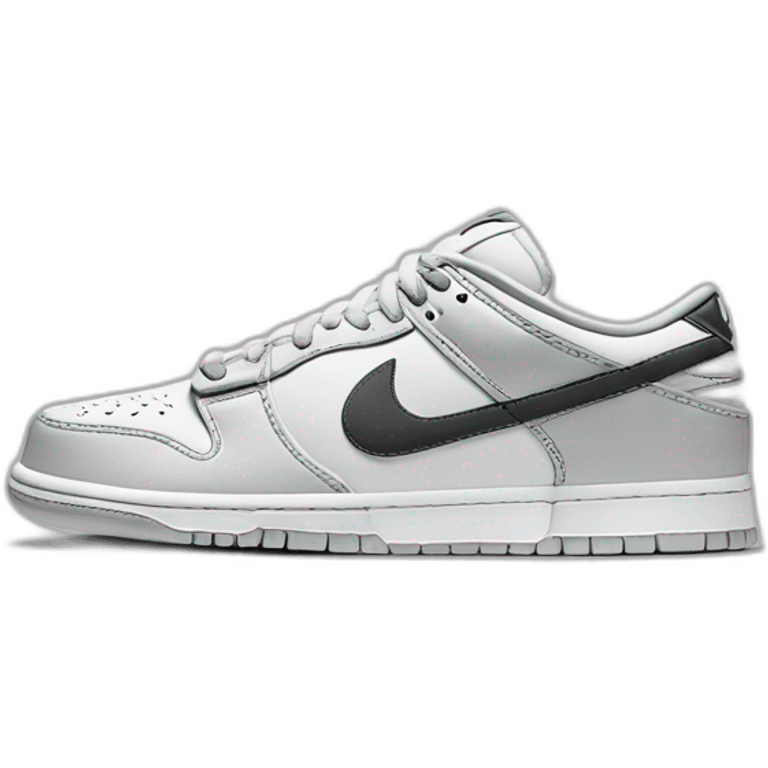 Nike dunk low photon dust emoji