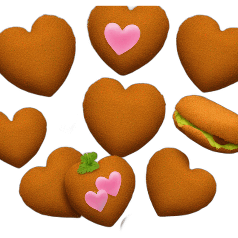 falafel-with-hearts emoji