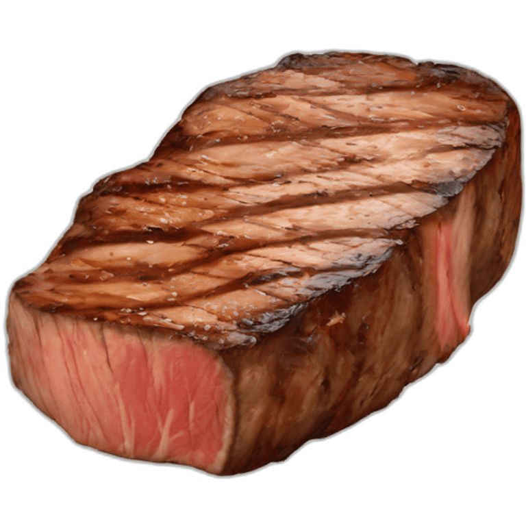 well cooked steak emoji