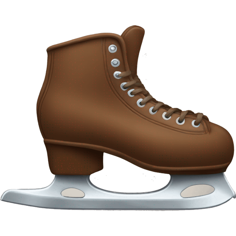 brown skates emoji