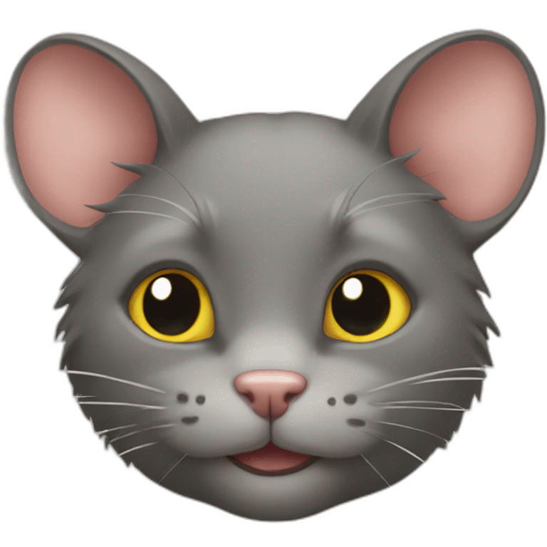 Rat cat emoji