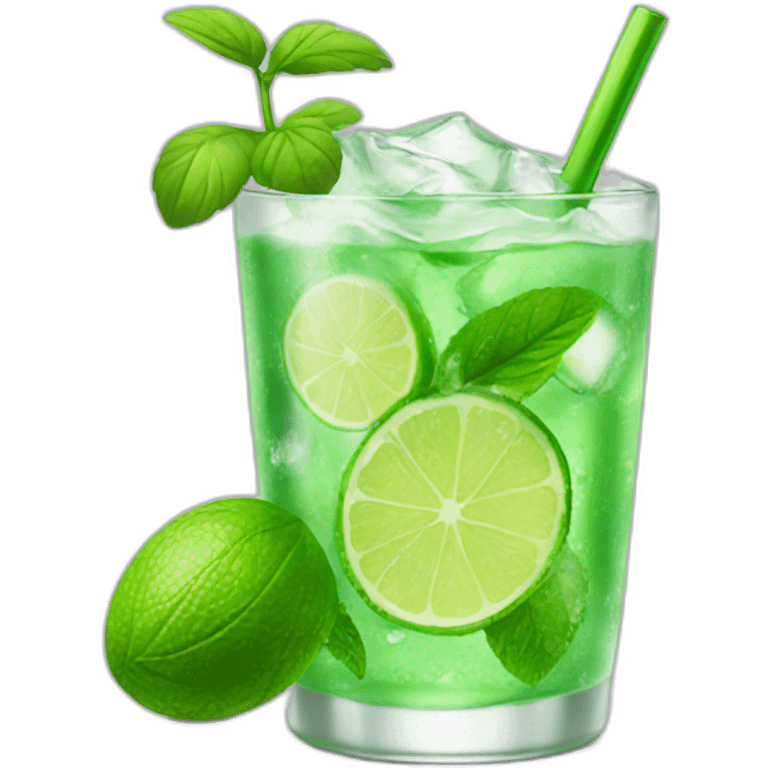 Drink mohito emoji