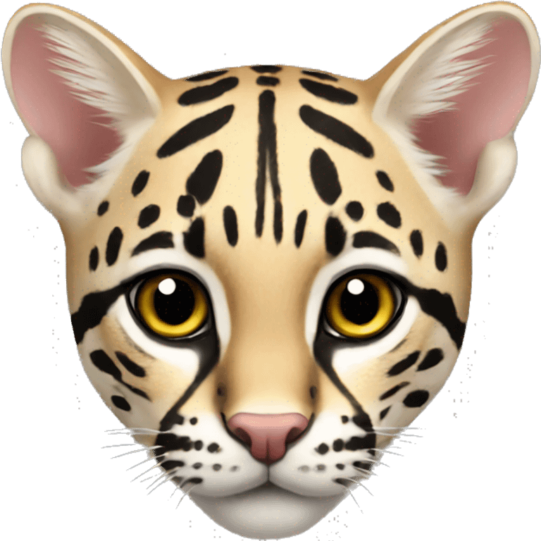 ocelot realistic emoji