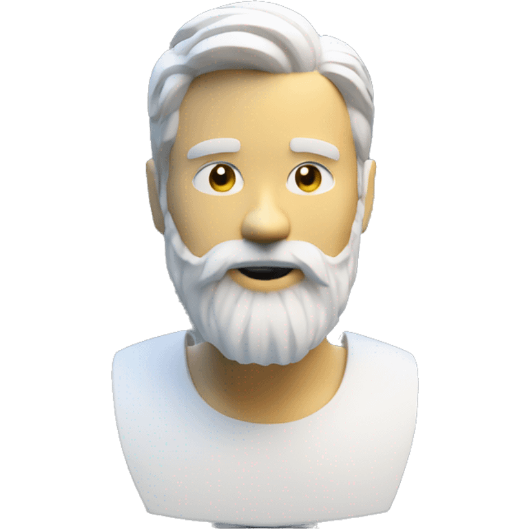 3d printed beard color man emoji