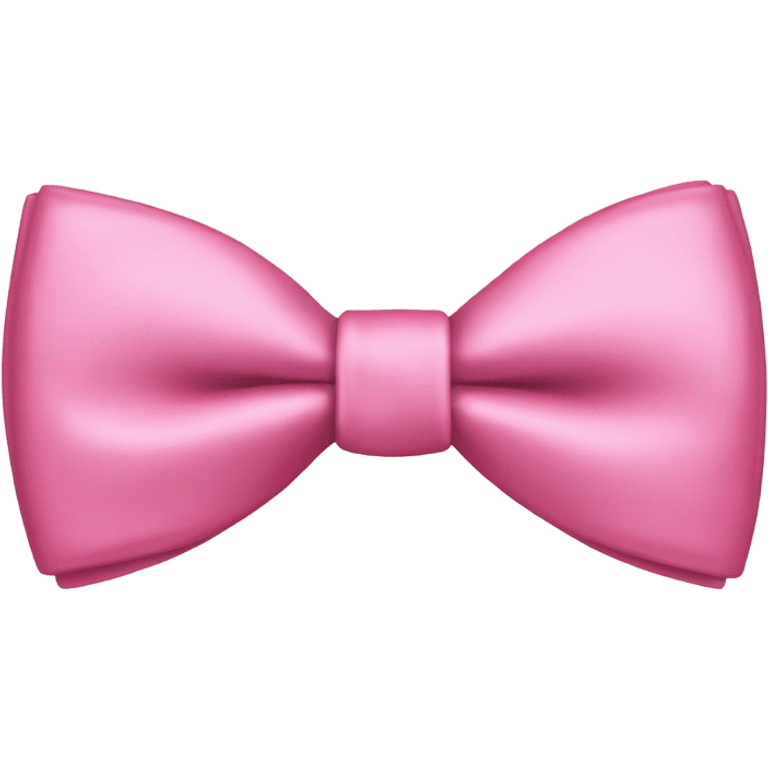 Pink bow tie emoji