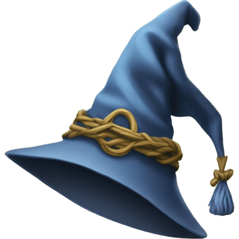 wizard hat covered in vines emoji