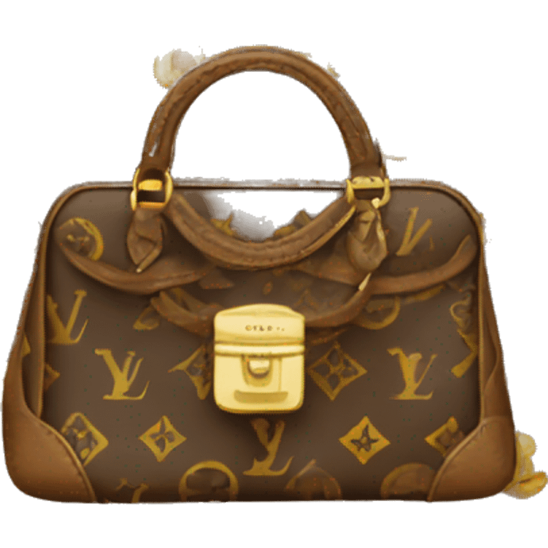 LV purse emoji