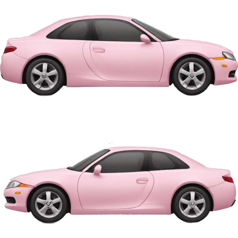 light pink car emoji