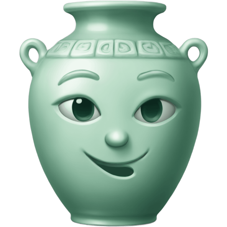 celadon ceramic vase emoji