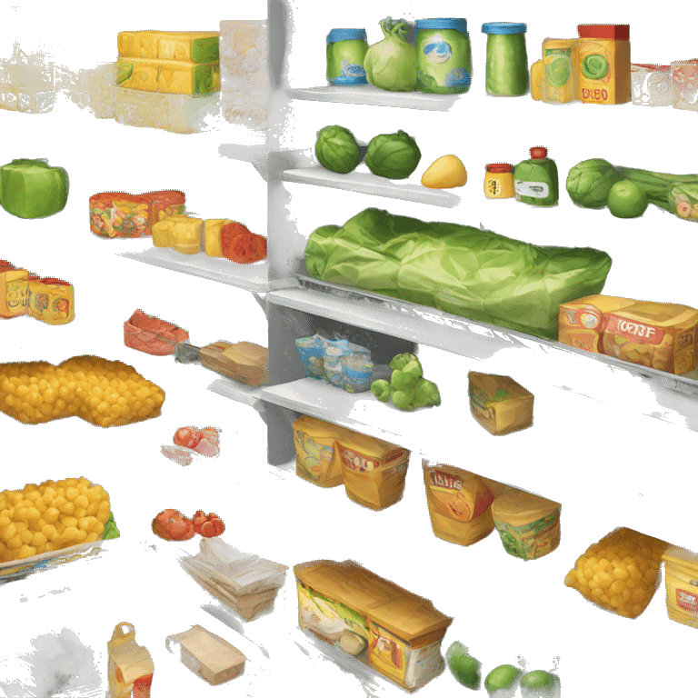 supermarket storage emoji