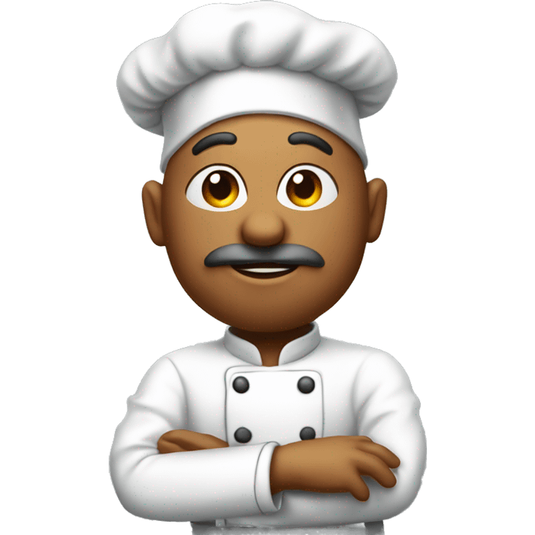 Chef blowing kiss emoji