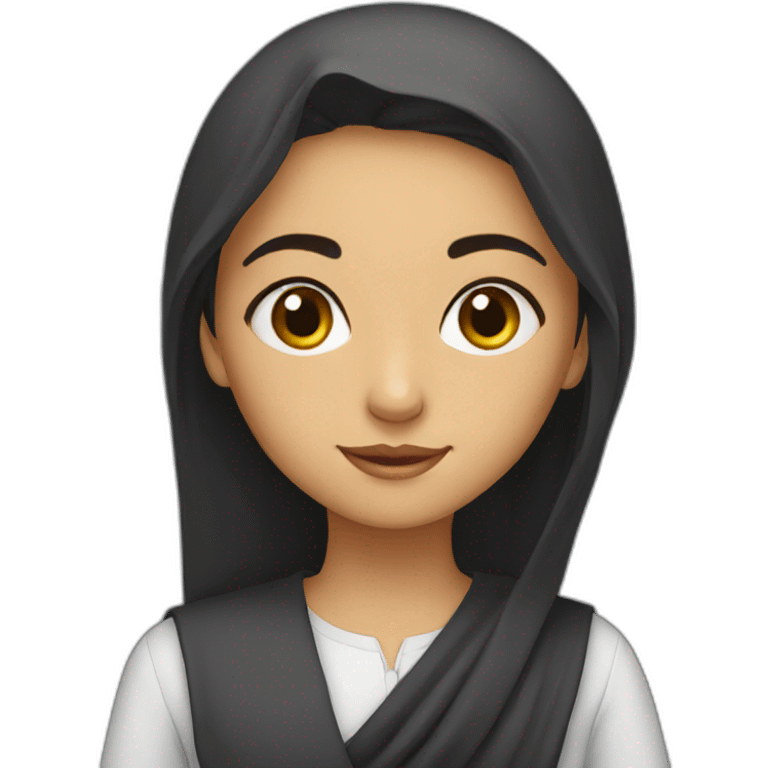 Iranian girl emoji