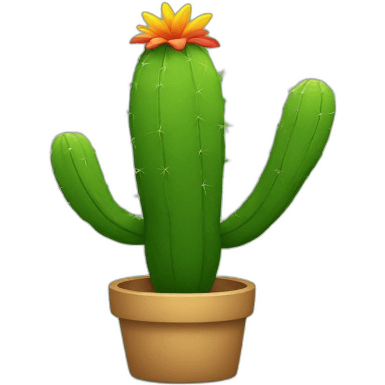 dancing cactus emoji