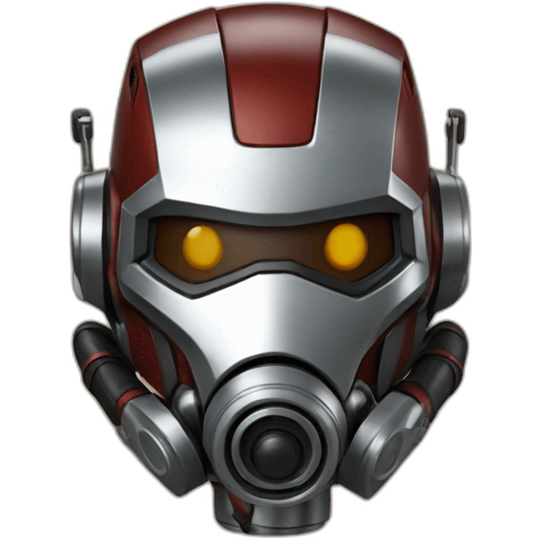 antman with brown gas emoji