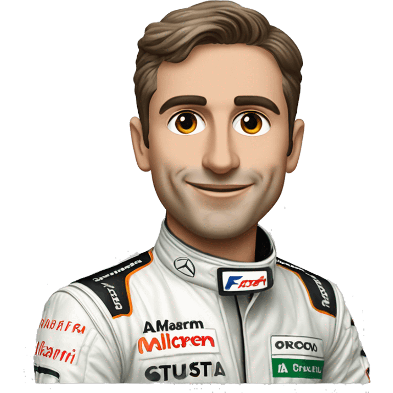 mclaren f1 driver oscar piastri emoji