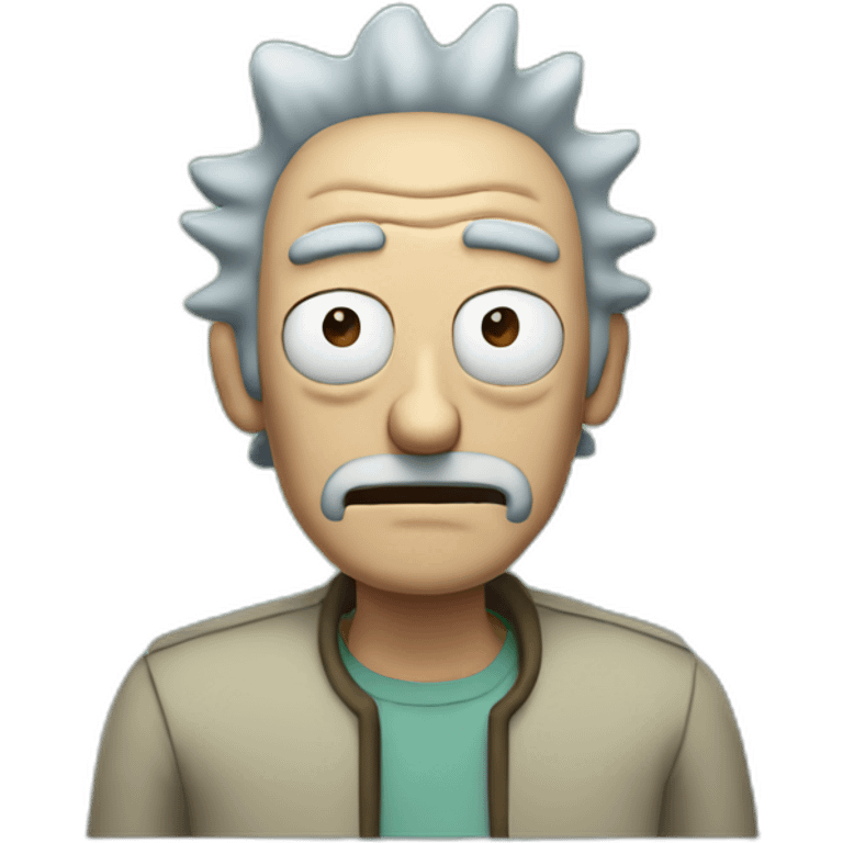 rick from Rick and morty emoji