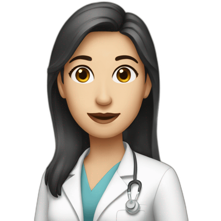 Female dermatologist emoji