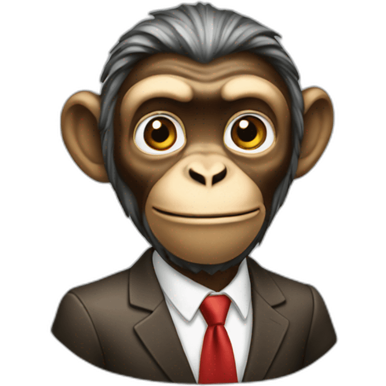 monkey CEO emoji