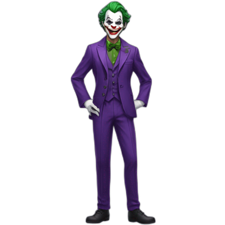 joker fullbody emoji