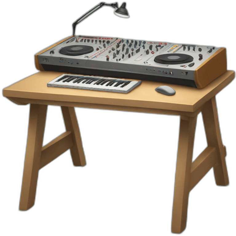 Mix table studio emoji