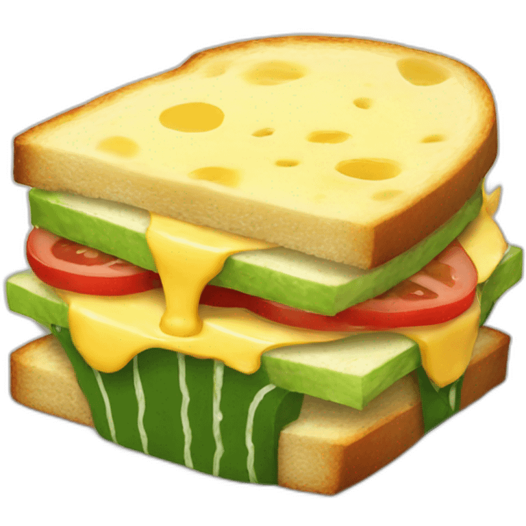 cactus cheese sandwich emoji