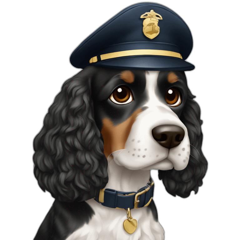 cocker spaniel pilot emoji