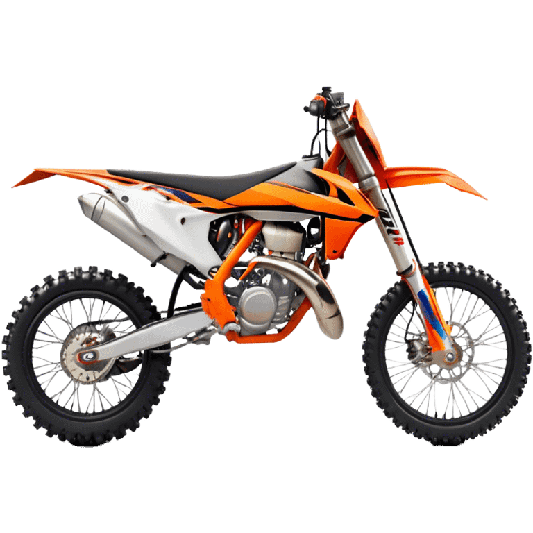 KTM Dirtbike - KTM 250 SX (Model Year: 2021) (Iconic colour: Orange) emoji