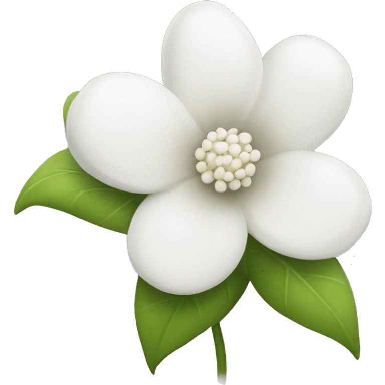 cute white flower emoji