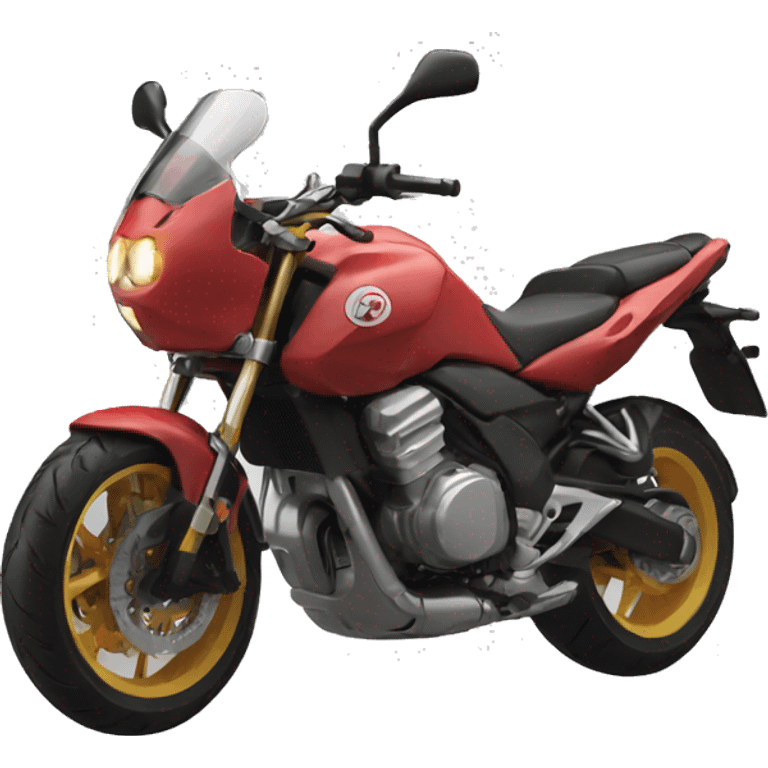 Moto piruetas  emoji