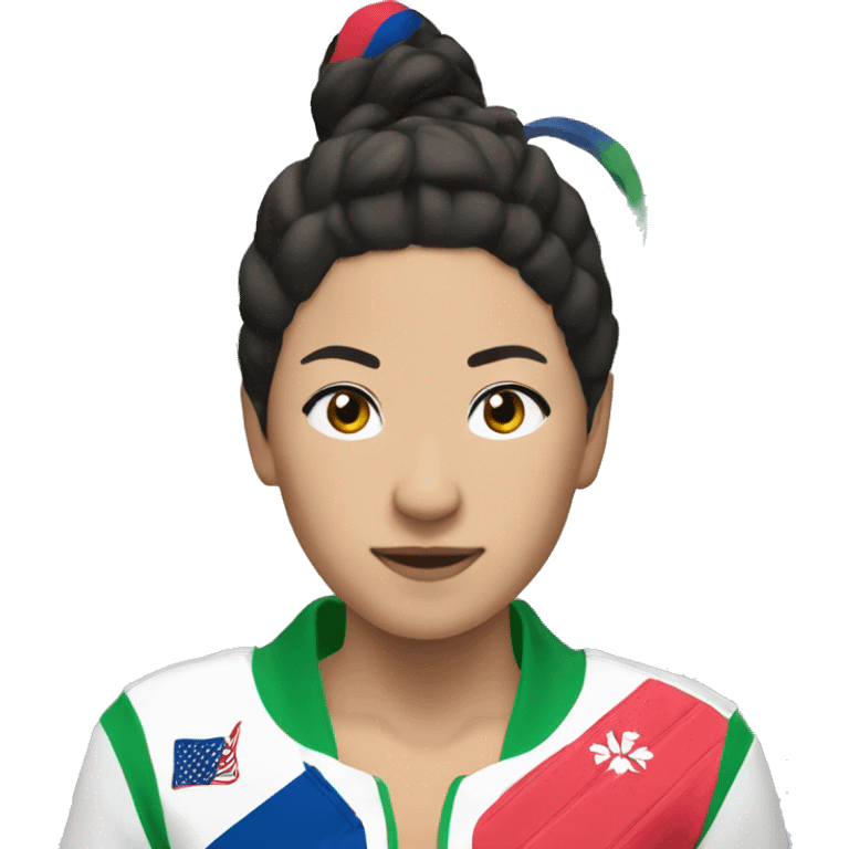 aya nakamure during olympics games emoji